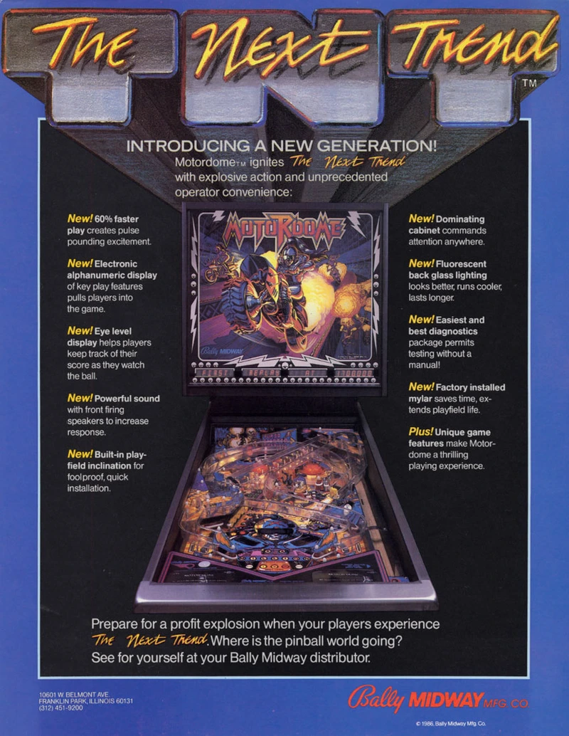 Flyer for Motordome