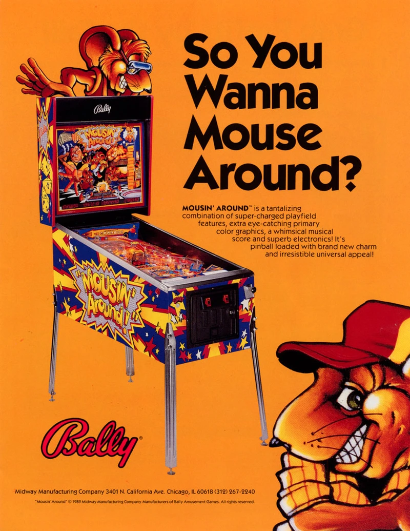 Flyer for Mousin' Around!