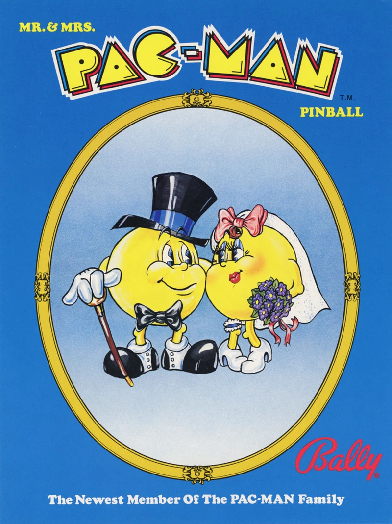 Flyer for Mr. & Mrs. Pac-Man
