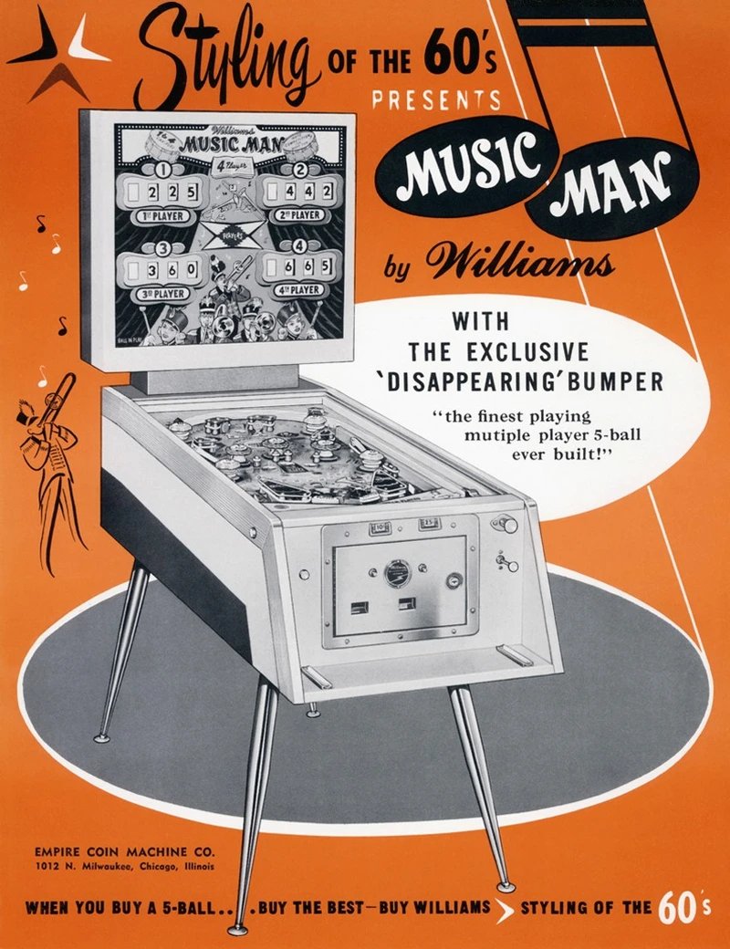 Dépliant pour Music Man