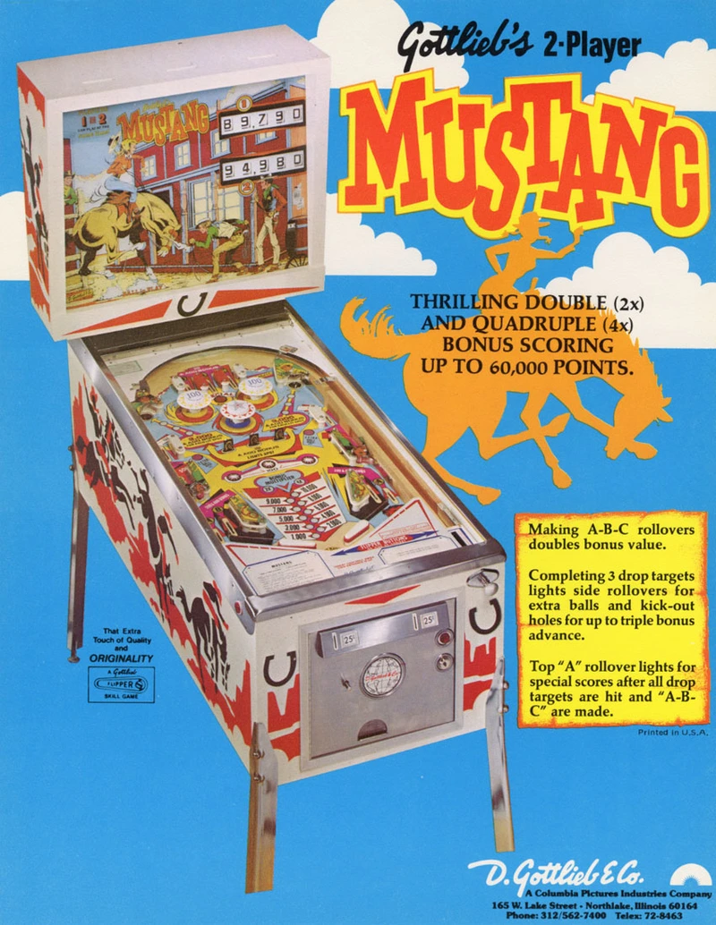 Flyer for Mustang