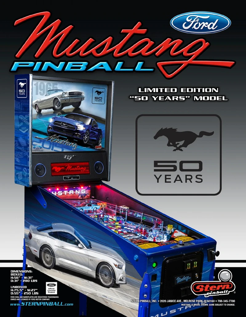 Flyer for Mustang (LE)
