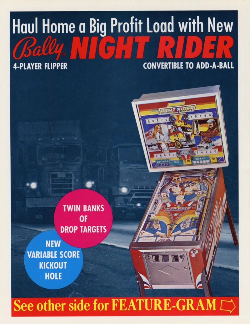 Flyer for Night Rider