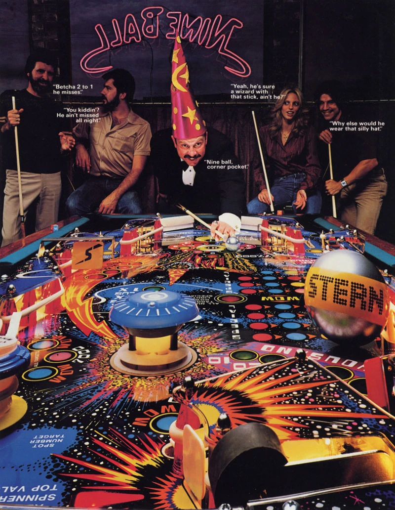 Flyer for Nine Ball