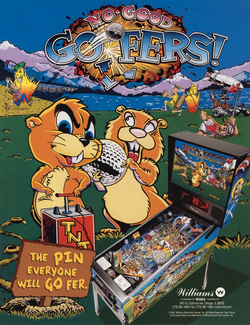 Flyer for No Good Gofers