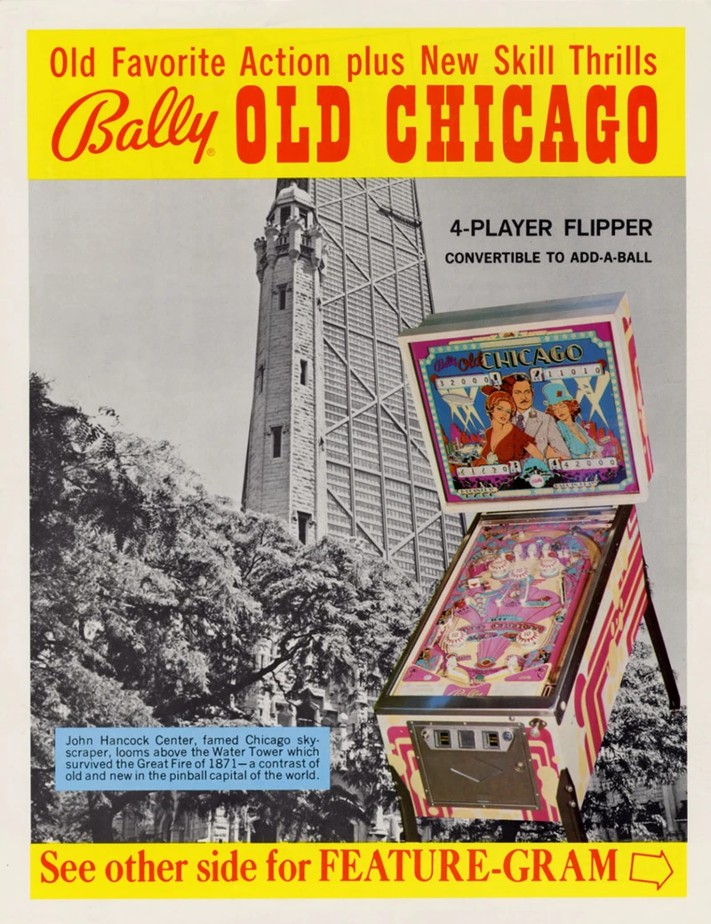 Flyer for Old Chicago