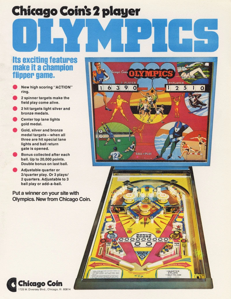 Flyer for Olympics