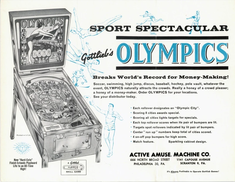 Flyer for Olympics