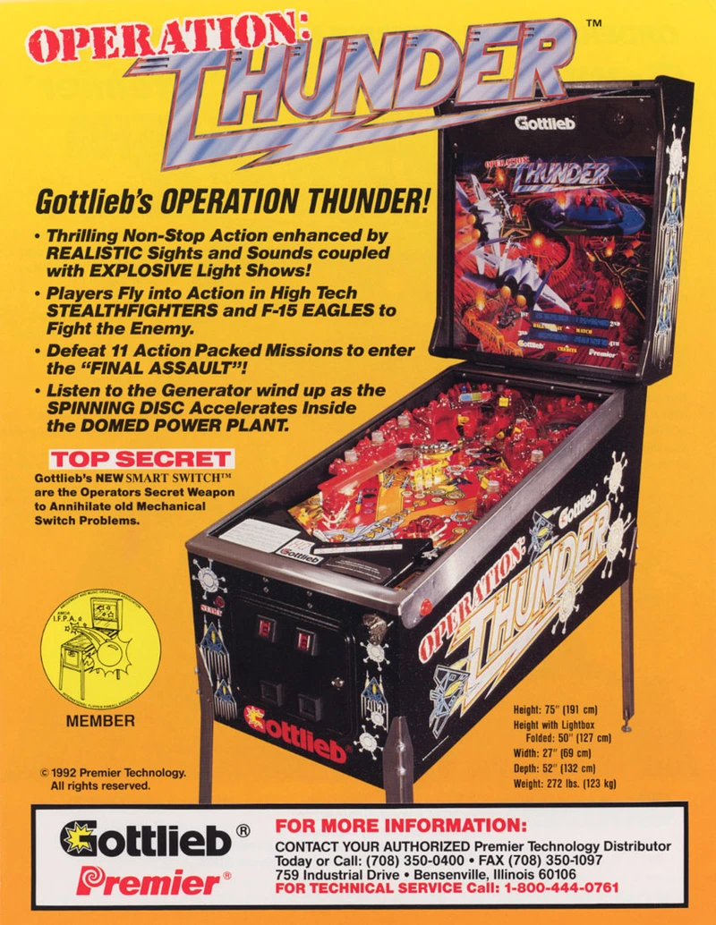 Flyer for Operation: Thunder