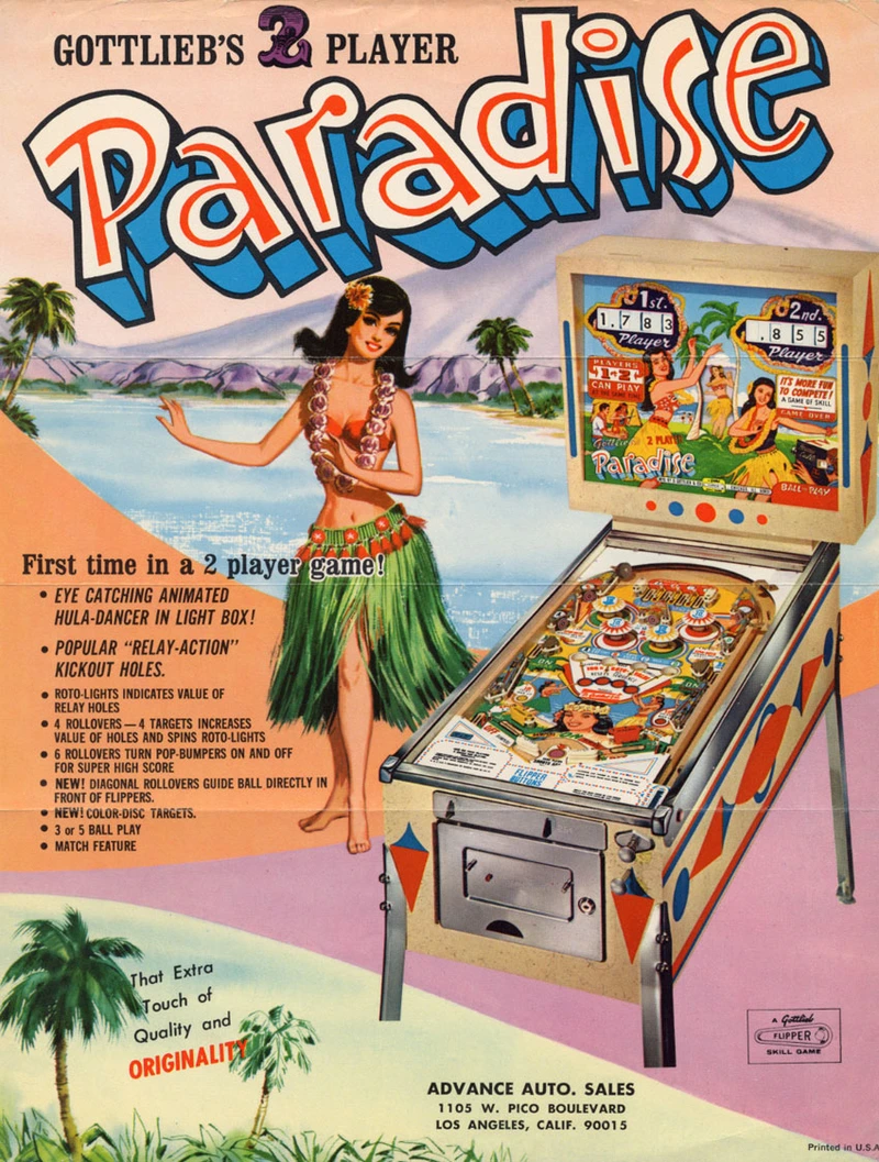 Flyer for Paradise