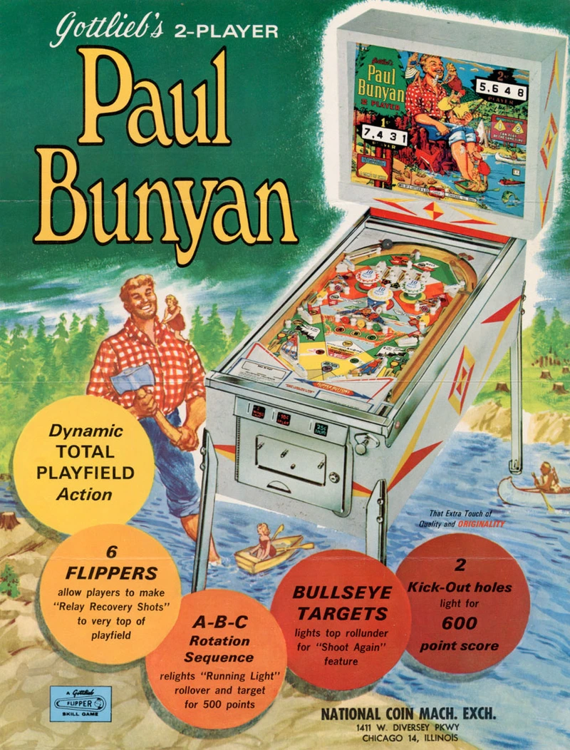 Flyer for Paul Bunyan