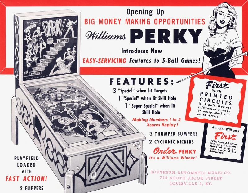 Dépliant pour Perky