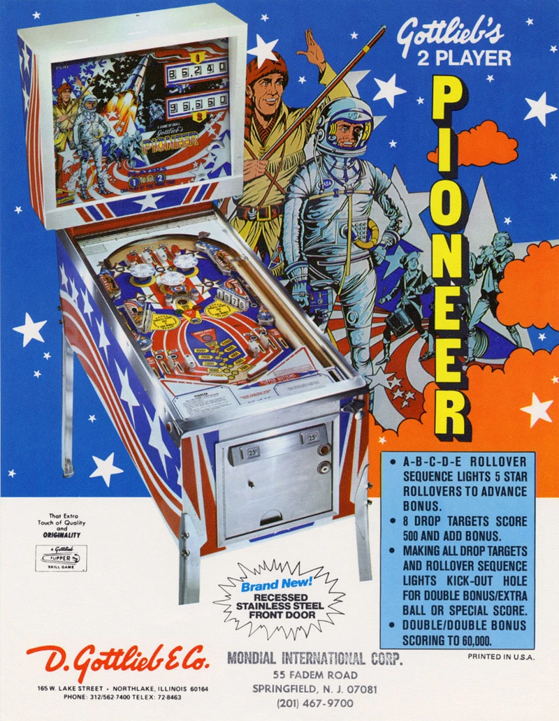 Flyer for Pioneer