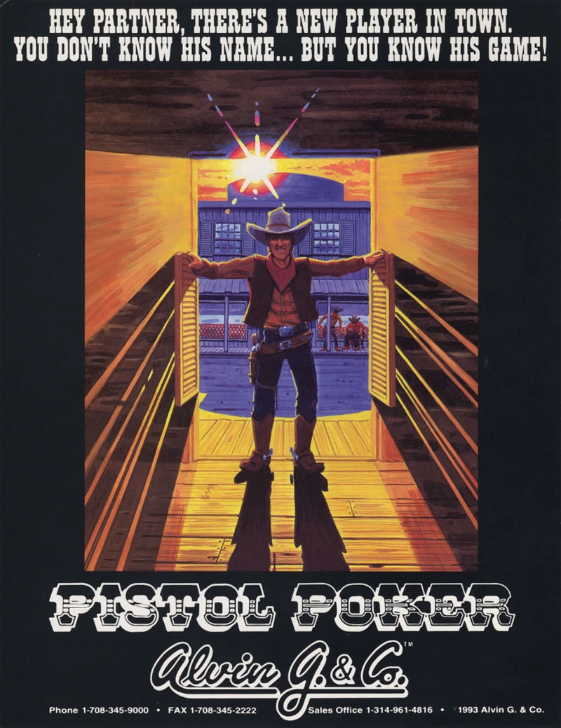Flyer for Pistol Poker