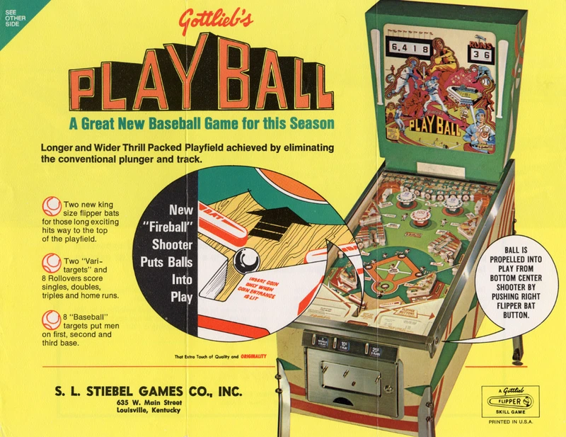 Dépliant pour Playball
