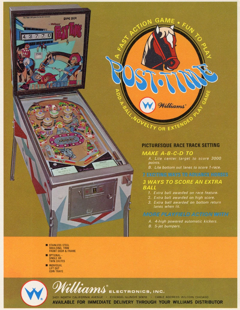 Flyer for Post Time