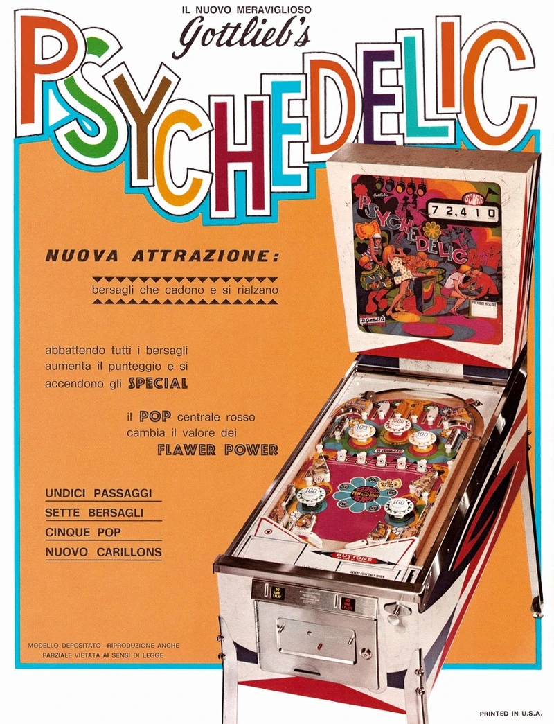 Flyer for Psychedelic