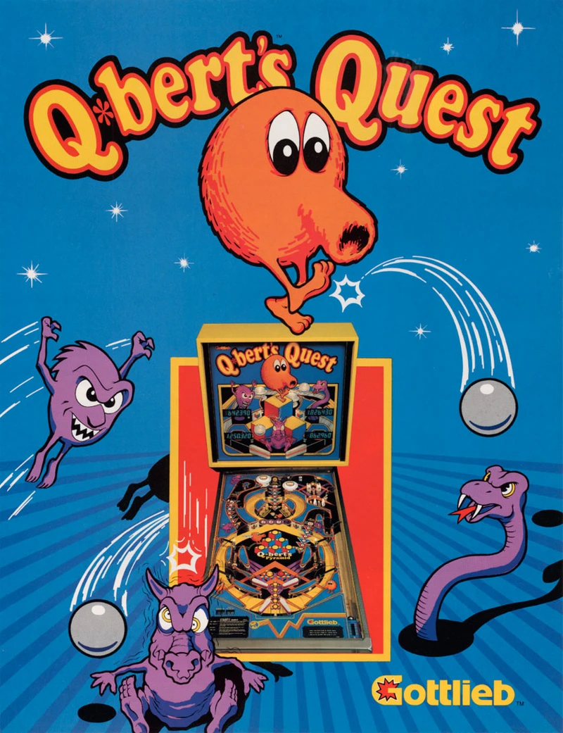 Flyer for Q*Bert's Quest