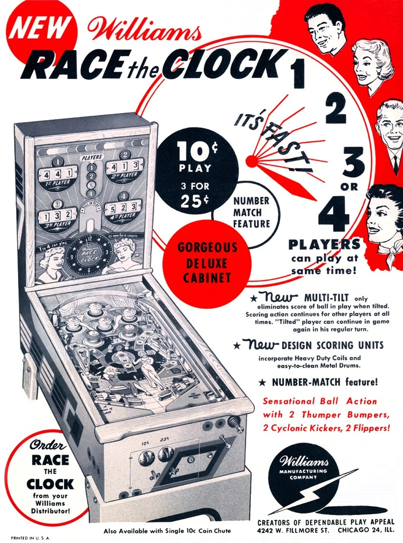 Flyer for Race the Clock