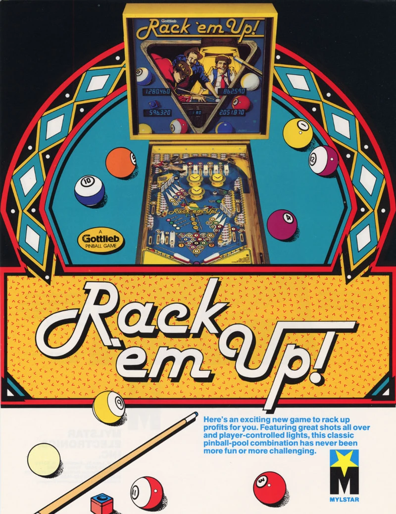 Flyer for Rack 'Em Up
