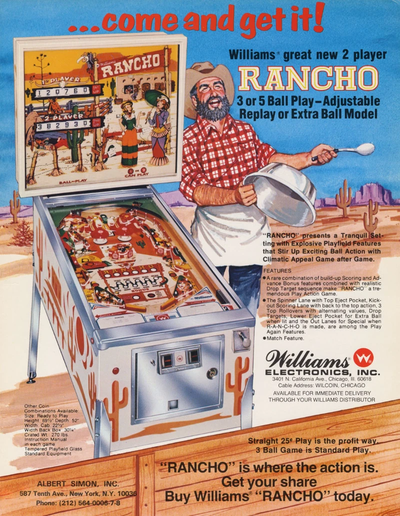 Dépliant pour Rancho