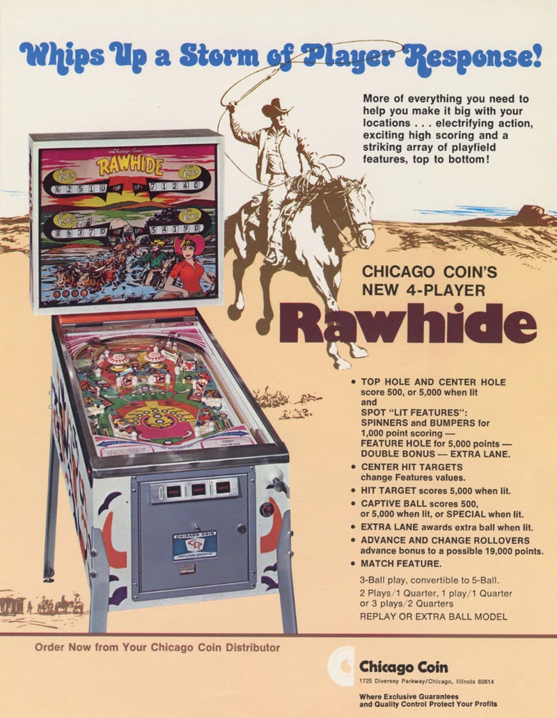 Dépliant pour Rawhide