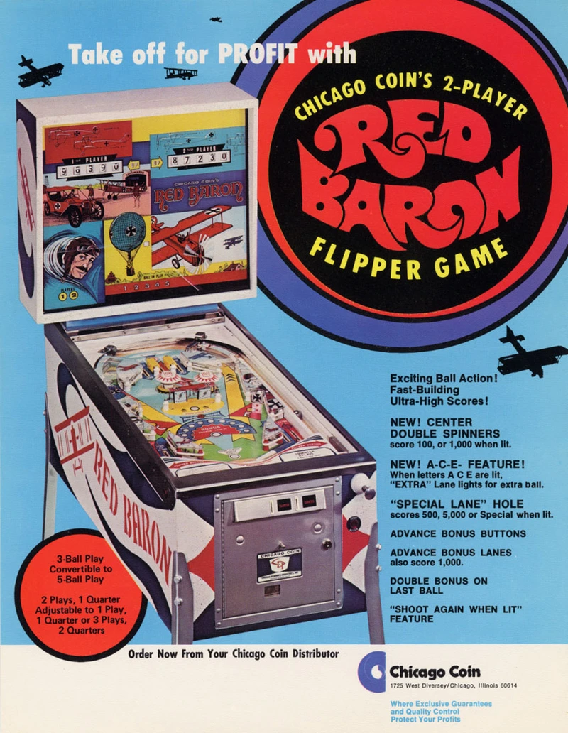 Flyer for Red Baron