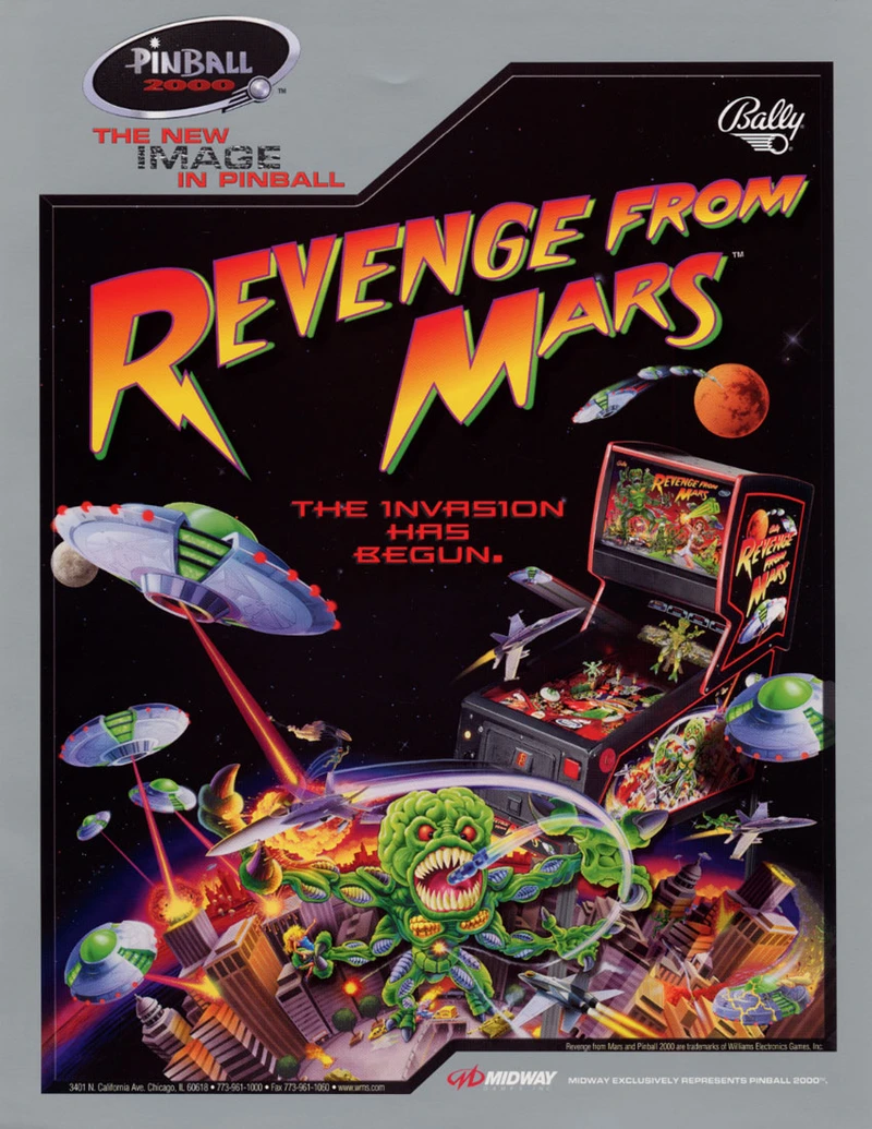Flyer for Revenge From Mars