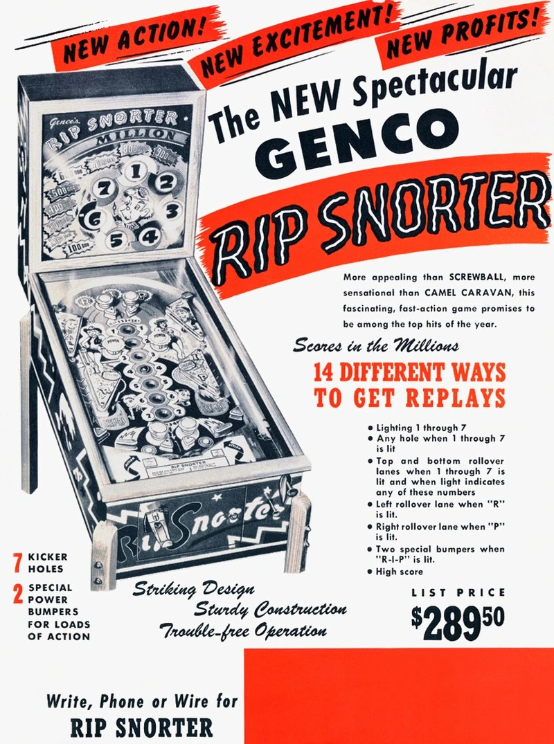 Flyer for Rip Snorter