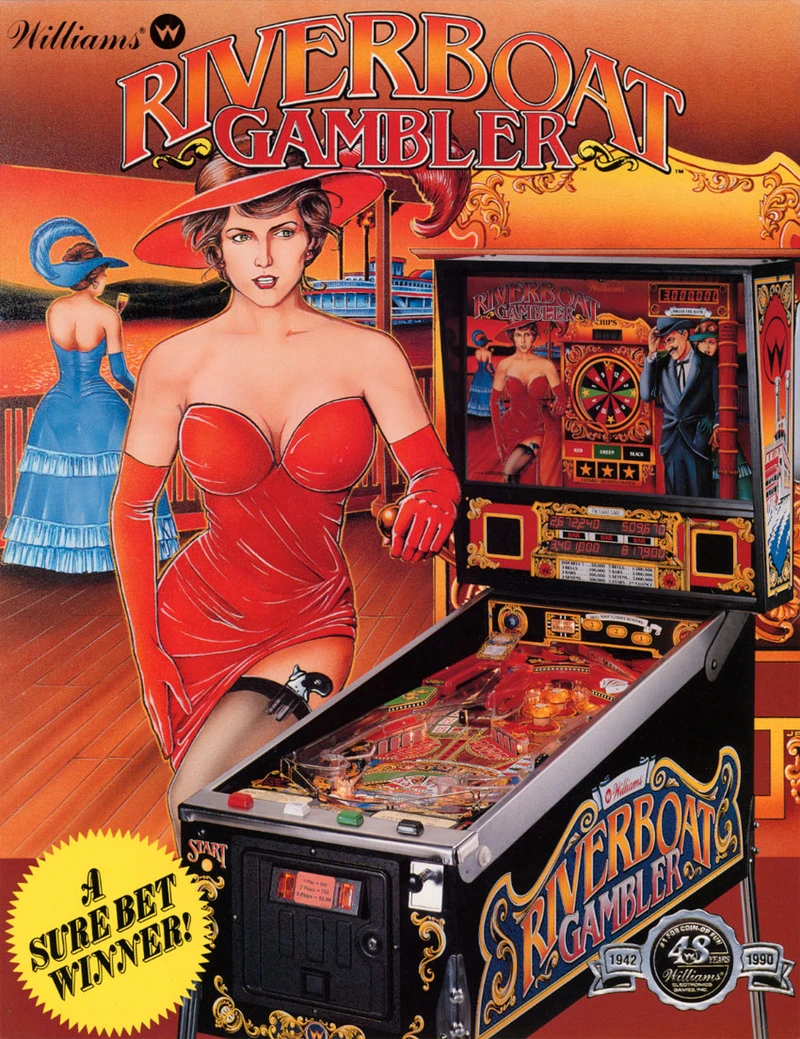 Flyer for Riverboat Gambler