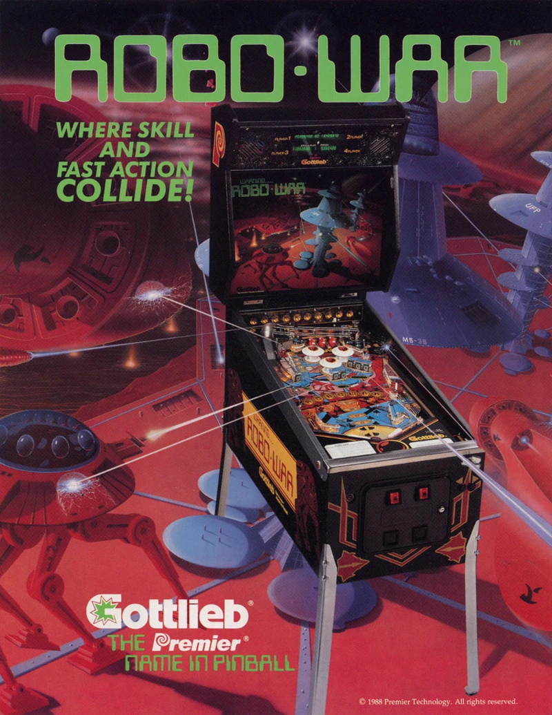 Flyer for Robo-War