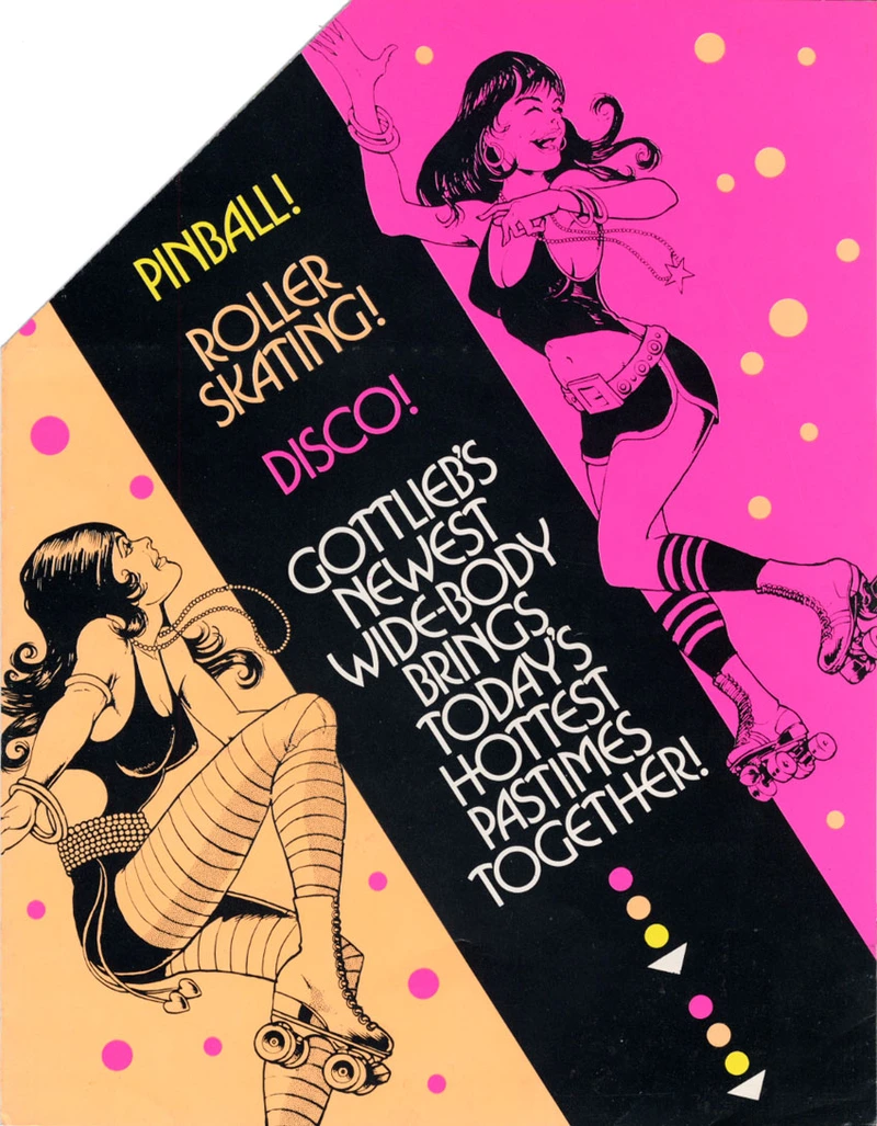 Flyer for Roller Disco