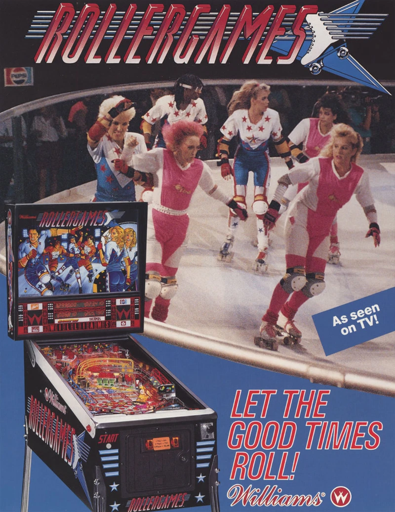 Flyer for Rollergames