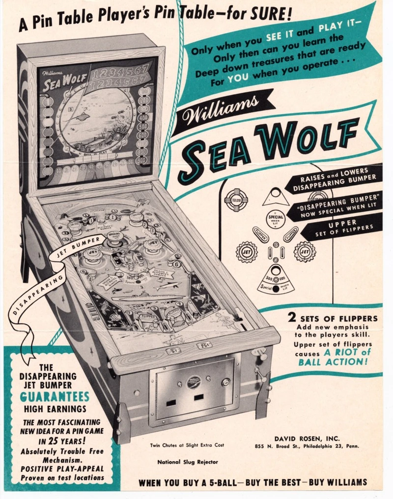 Flyer for Sea Wolf