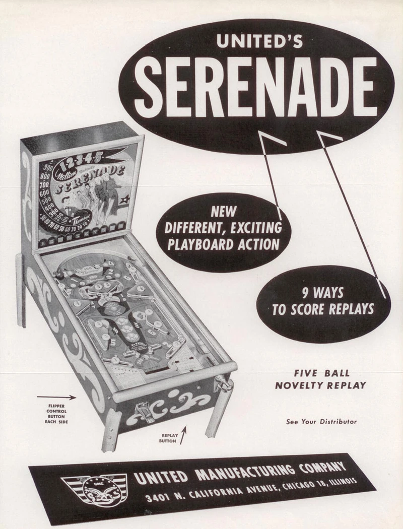 Dépliant pour Serenade