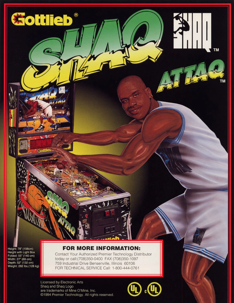 Flyer for Shaq Attaq