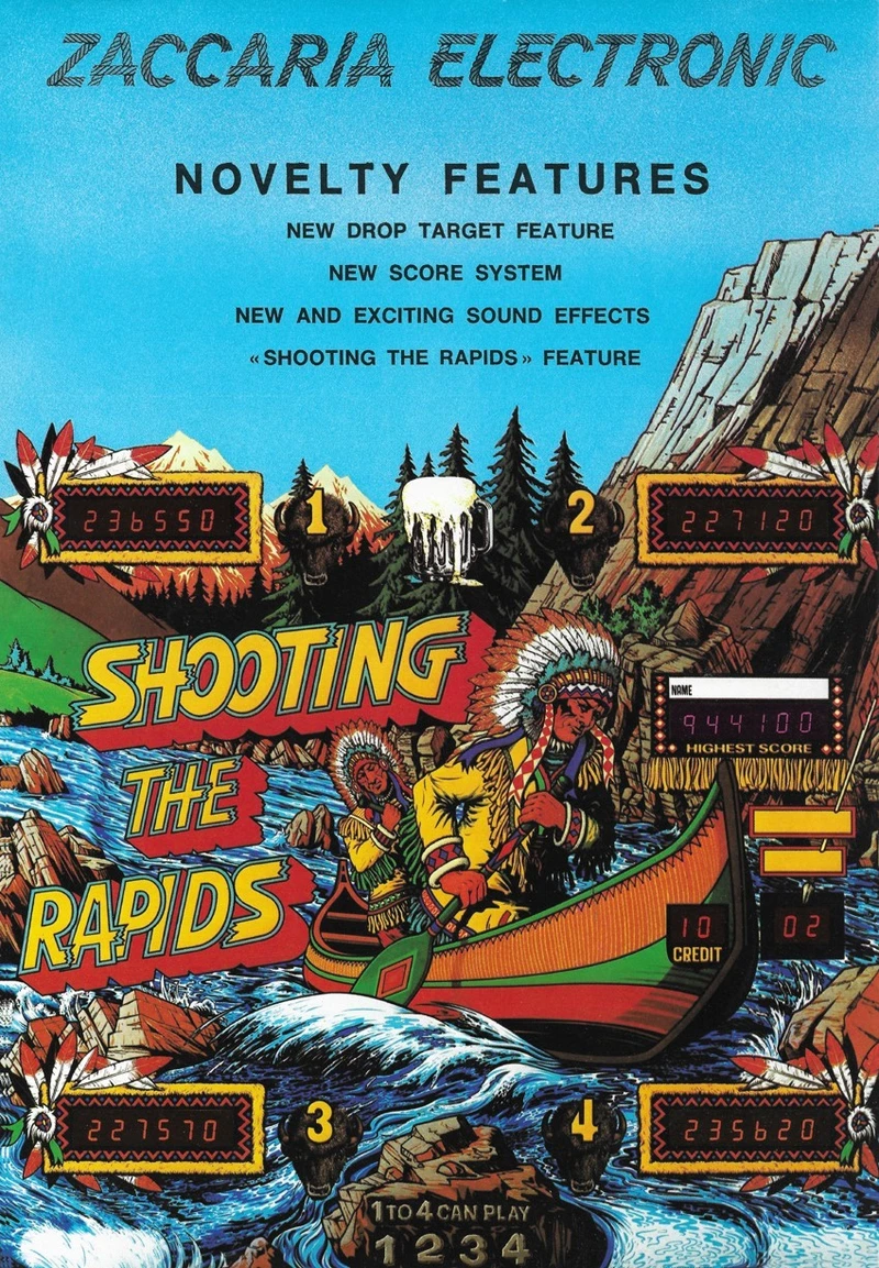 Flyer for Shooting the Rapids