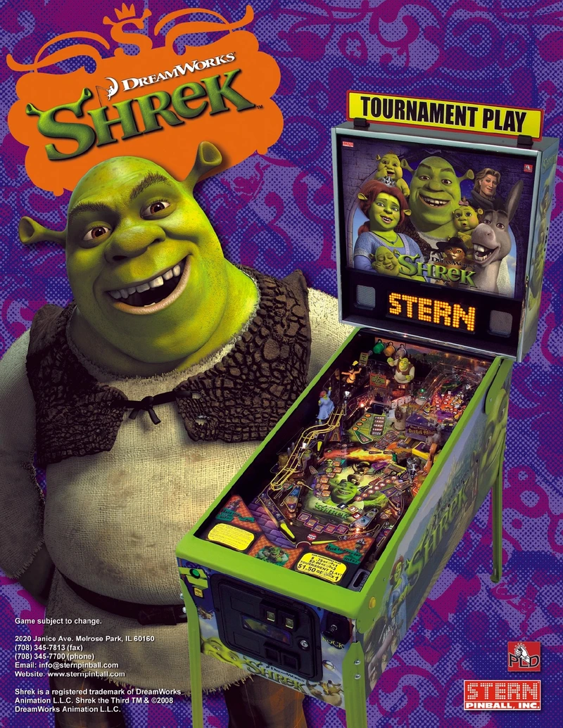 Flyer for Shrek
