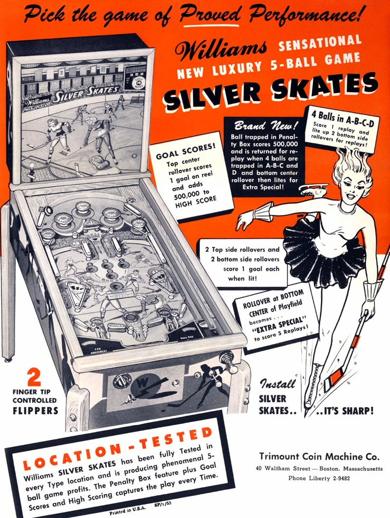 Flyer for Silver Skates