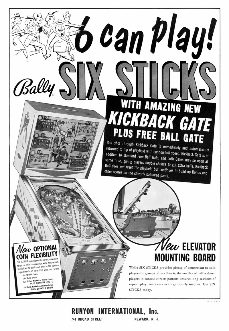 Flyer for Six Sticks