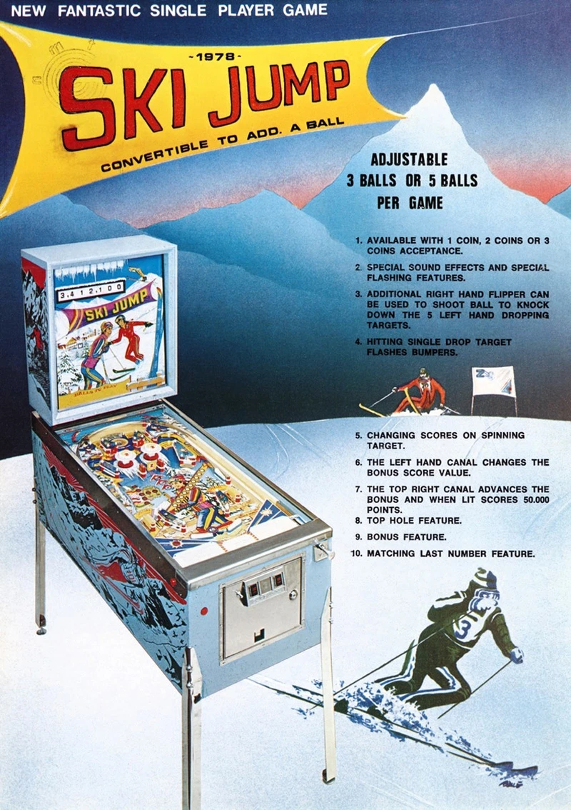 Dépliant pour Ski Jump