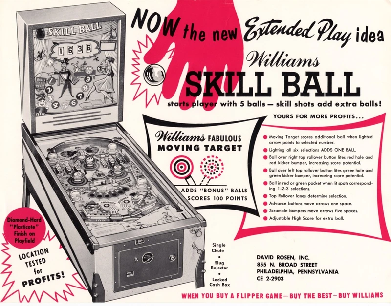 Dépliant pour Skill-Ball