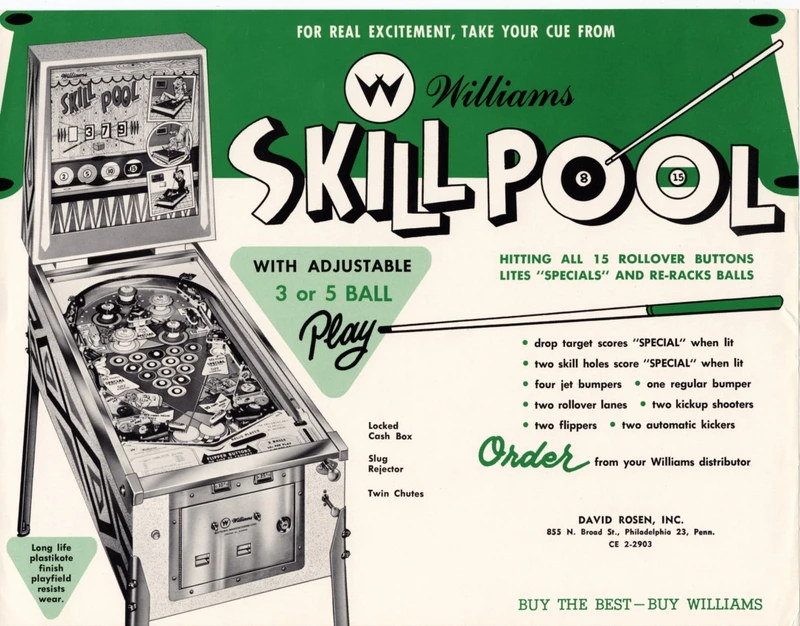 Dépliant pour Skill Pool