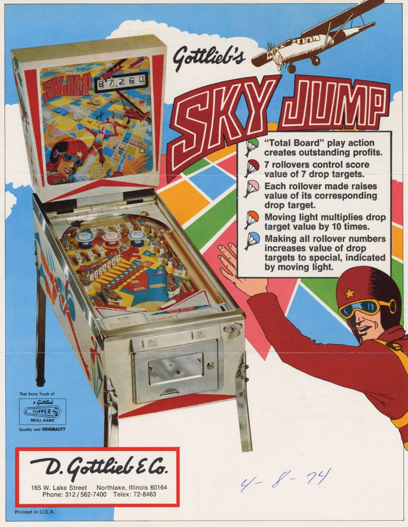 Dépliant pour Sky Jump