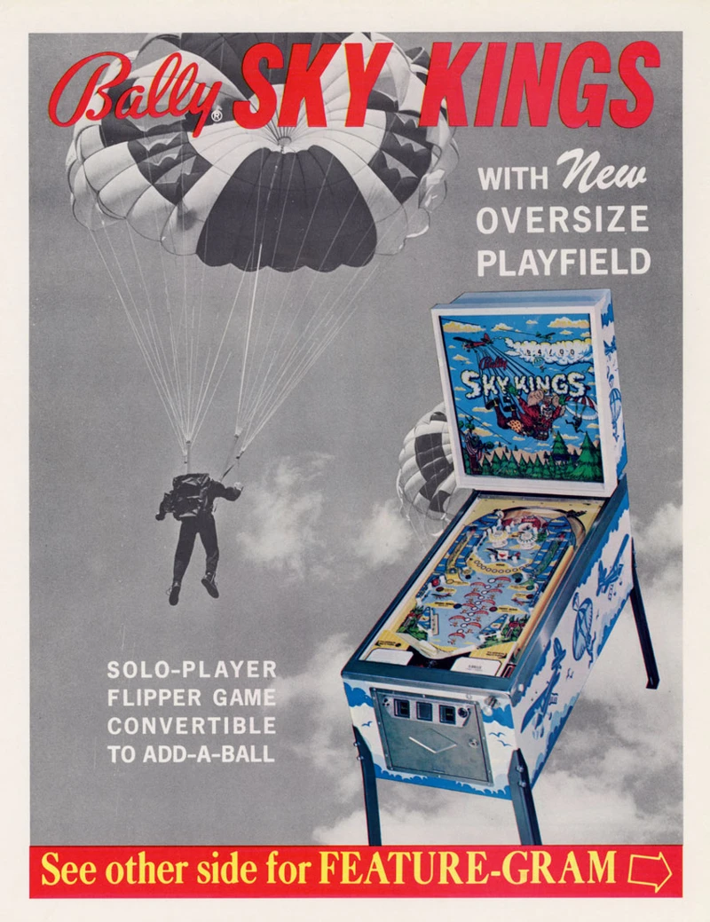 Dépliant pour Sky Kings