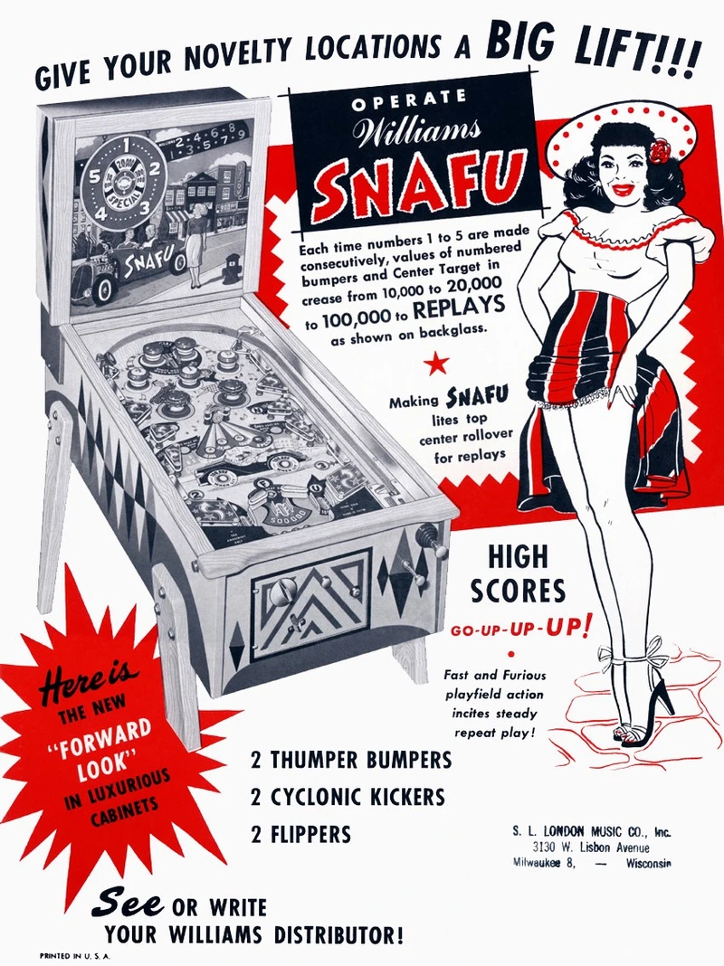 Flyer for Snafu
