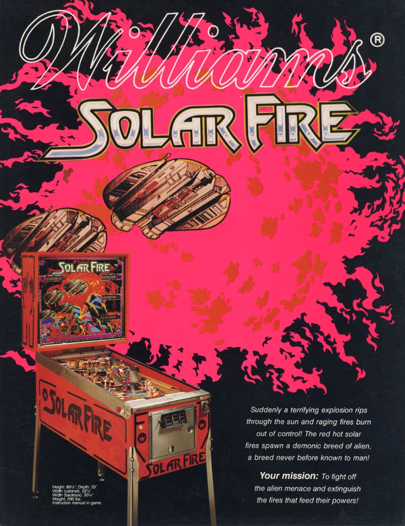 Flyer for Solar Fire