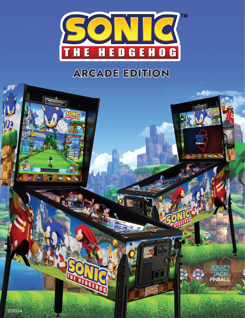 Dépliant pour Sonic the Hedgehog (Arcade)
