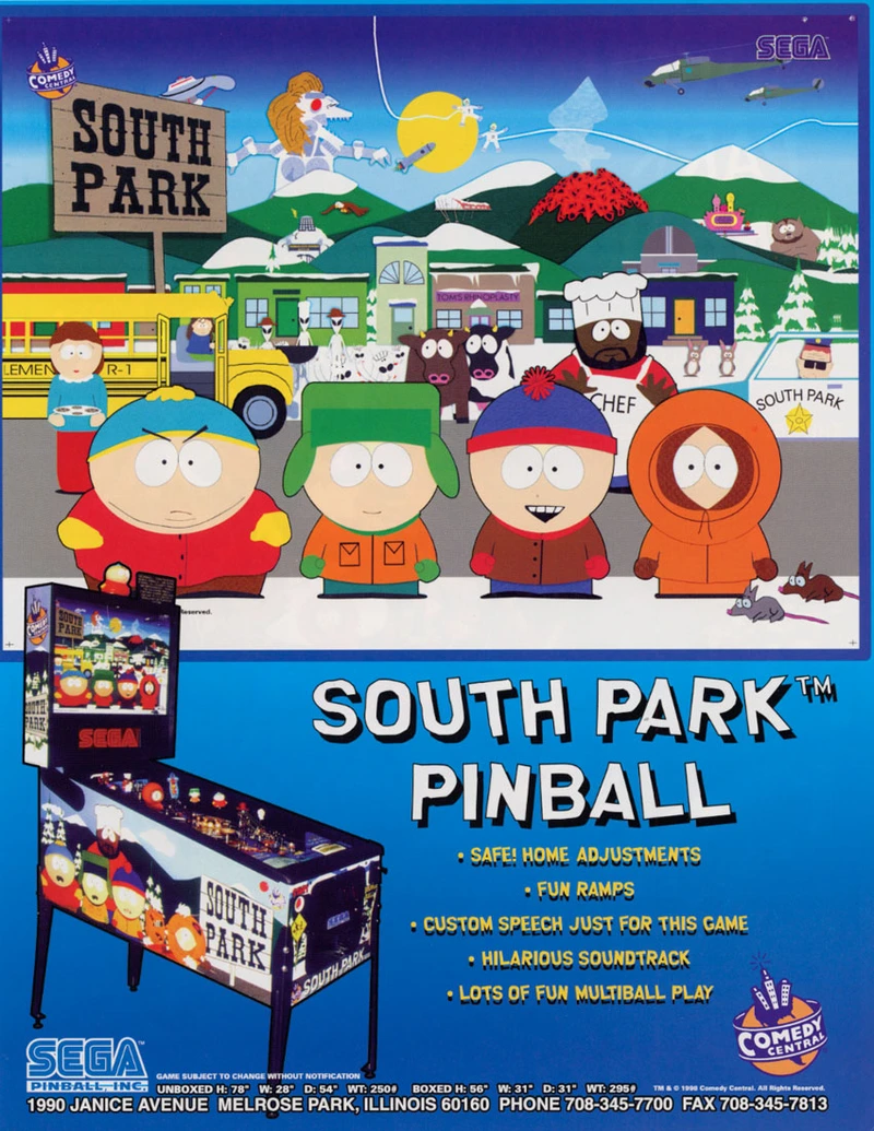 Flyer for South Park