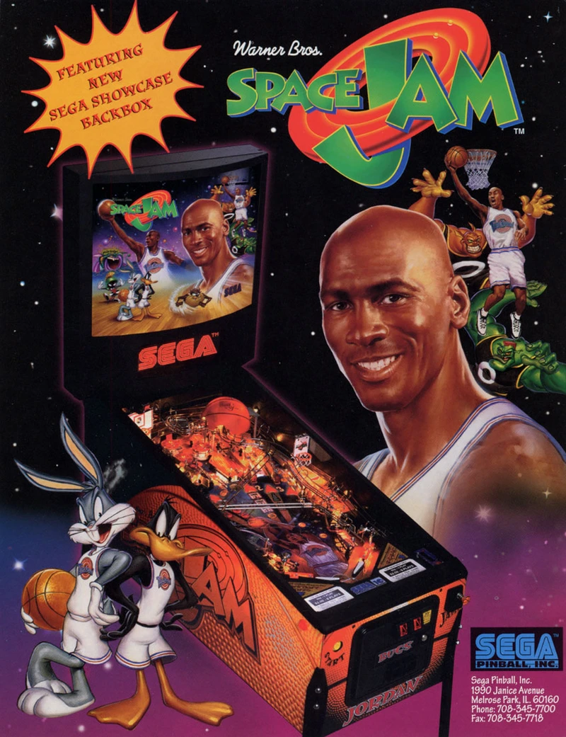 Flyer for Space Jam